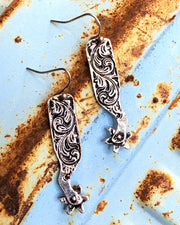 The Silver Spur Earrings