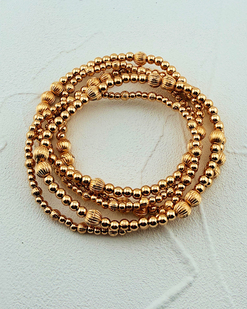 The Golden Standard 5pc Bracelet Set