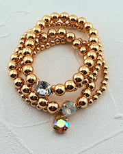Crystal Crush 4pc Bracelet Set