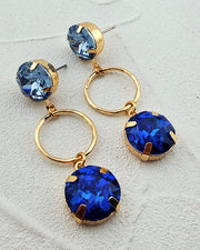 Blue Velvet Earrings