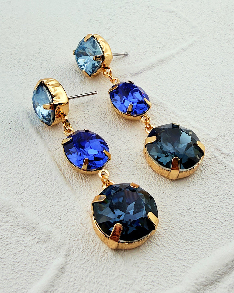 Indigo Glow Earrings