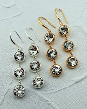 Coco Triple Drop Earrings