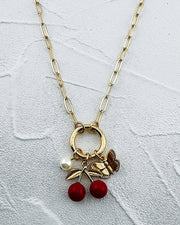 Cherry Charm Necklace