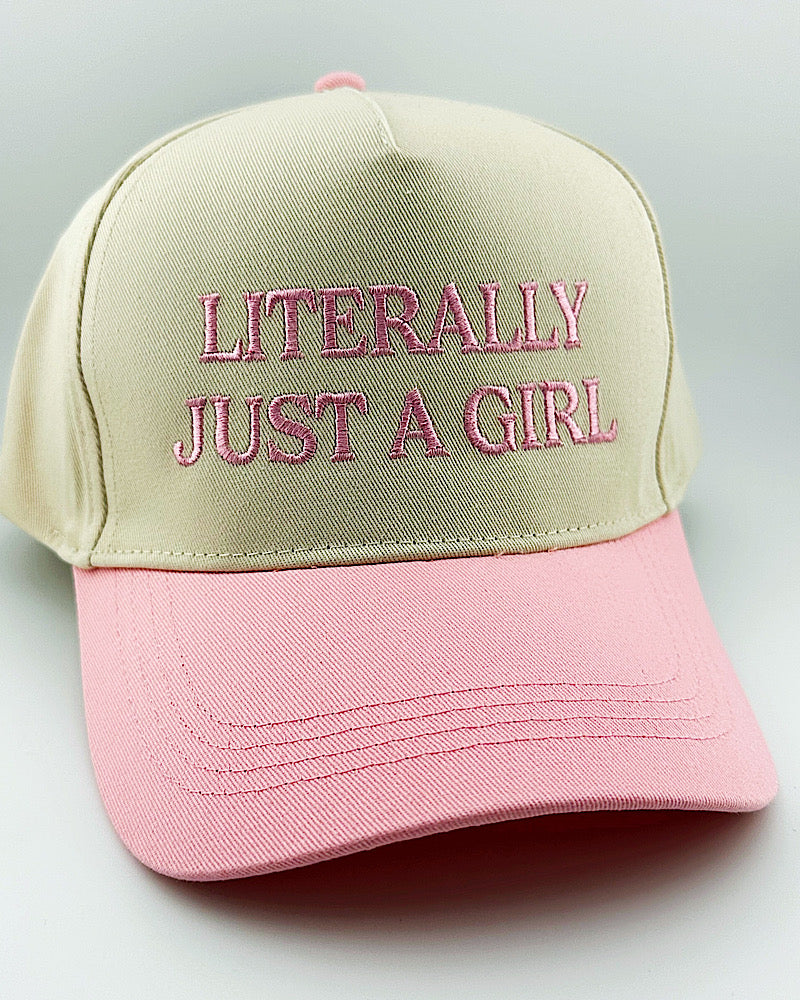 Literally Just A Girl Trucker Hat