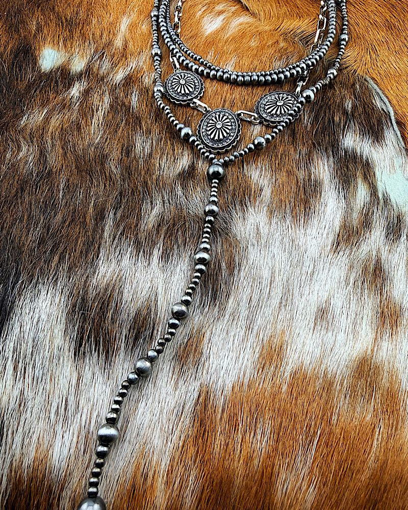 Kit 4pc Concho Necklace