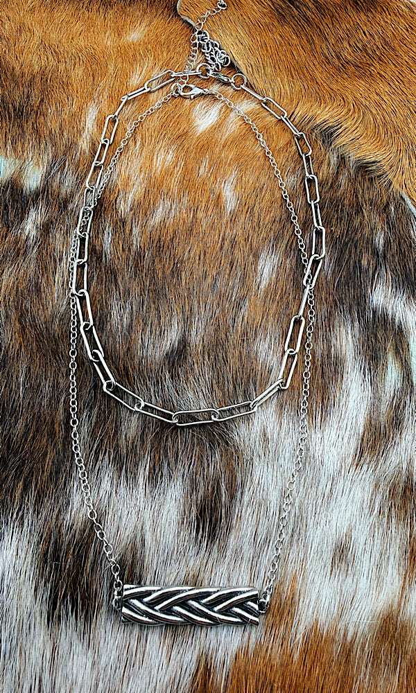 Silver Creek 2pc Necklace