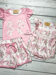 Mabel Floral Bow Outfits