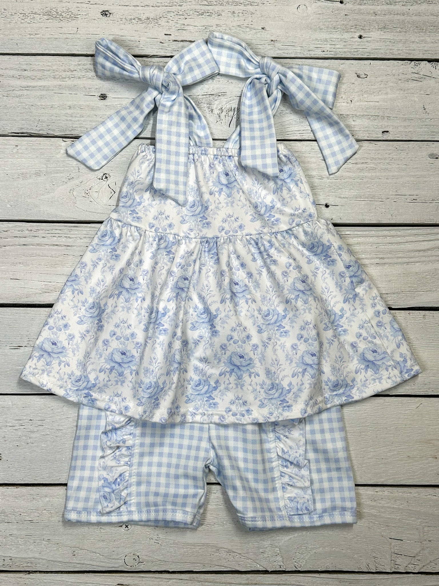 Melissa Blue Floral Set