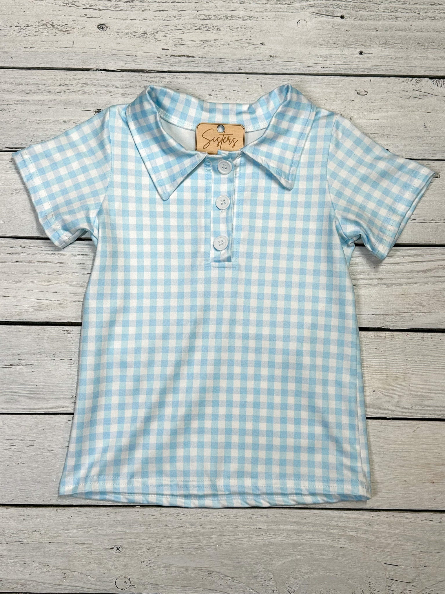 Bentley Blue Gingham Shirt