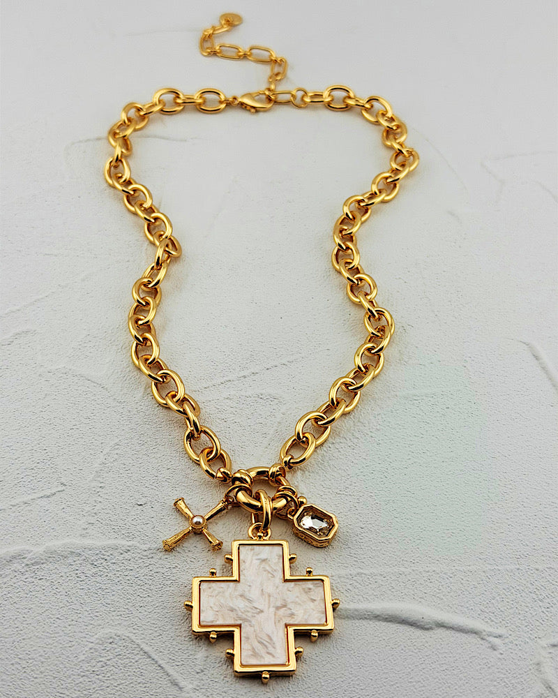 Ever Faithful Cross Necklace