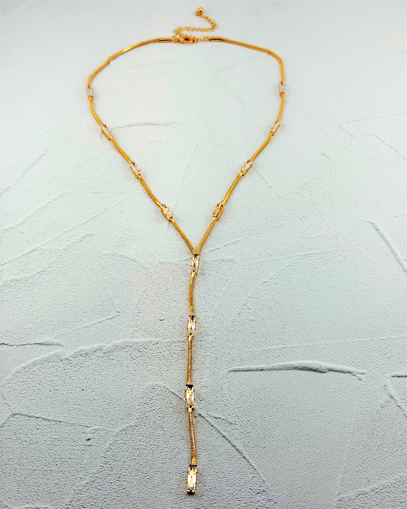 Forever Golden Y Necklace