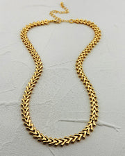Electric Gold Chain Necklace