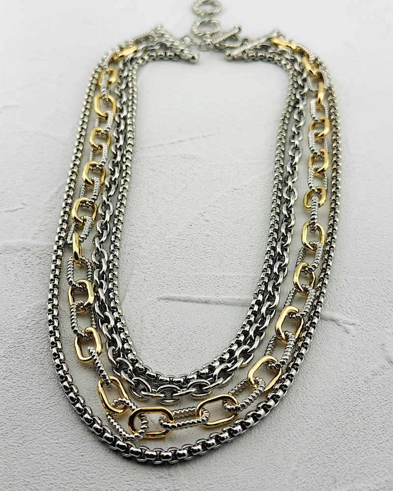 Chain Reaction Necklace