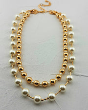 Bring On The Pearls Necklace