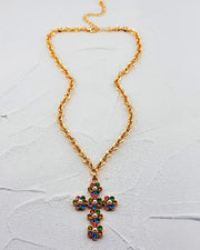 Color Crush Cross Necklace