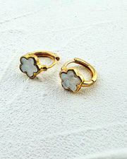 Pretty Petals Hugger Hoops