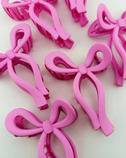 Priss Pink Bow Hair Clip