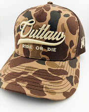 Outlaw Ride Or Die Trucker Hat