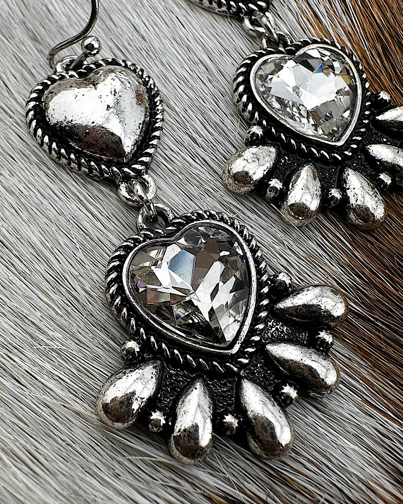 Carly Heart Earrings