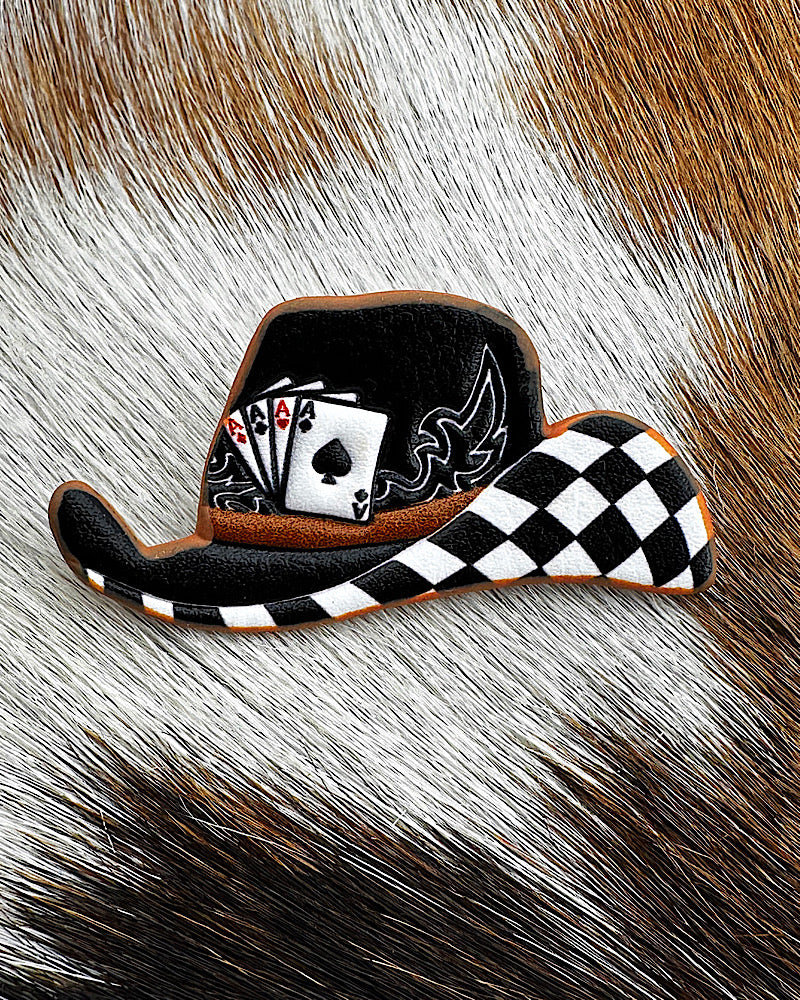 Gambler Hat Pin