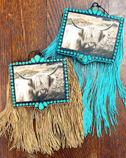 Highland Cow Fringe Freshie