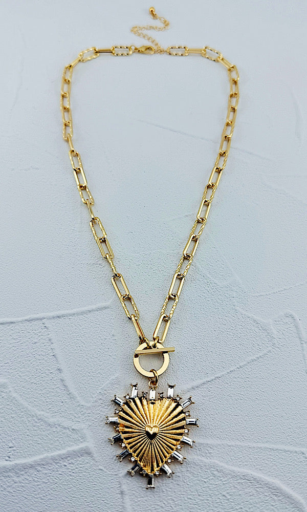 Radiant Heart Necklace