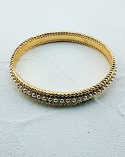 Victoria Pearl Bangle Bracelet