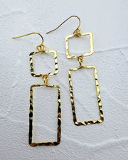 Gina Hammered Earrings