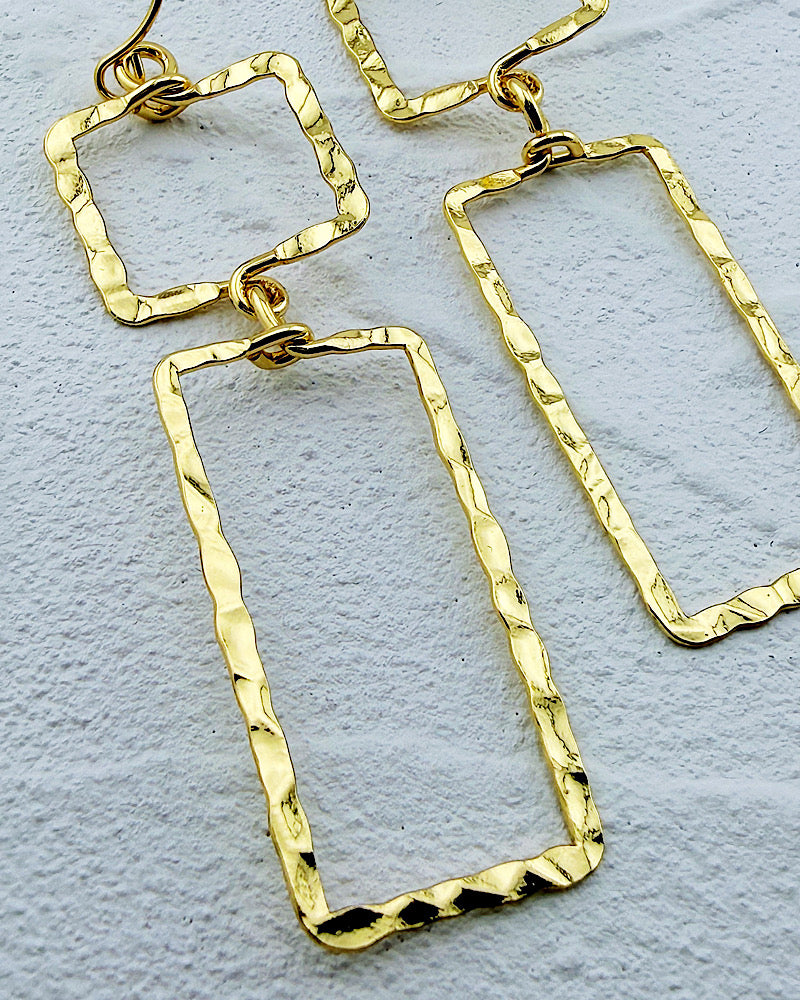 Gina Hammered Earrings