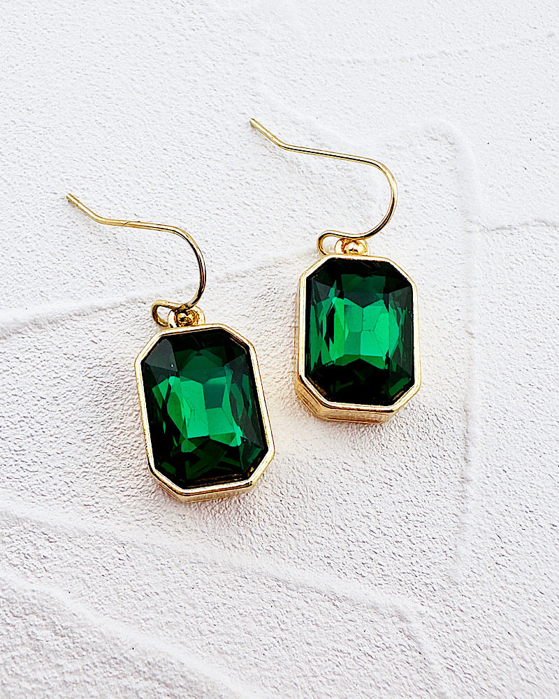 Emmy Emerald Earrings