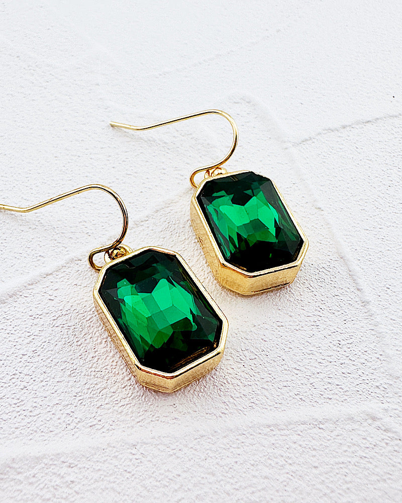 Emmy Emerald Earrings