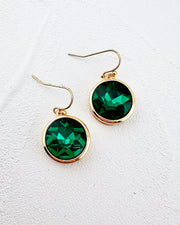 Elle Emerald Earrings