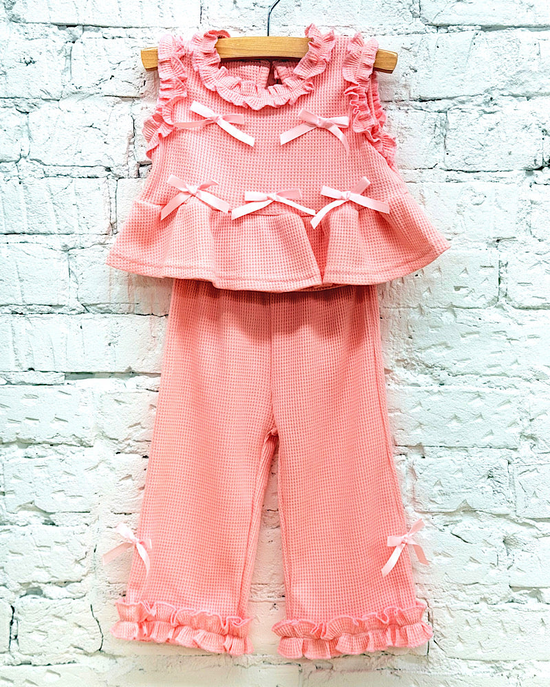 Ruffles & Bows Pant Set