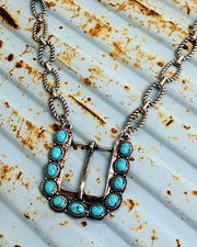 Chisholm Trail Buckle Necklace