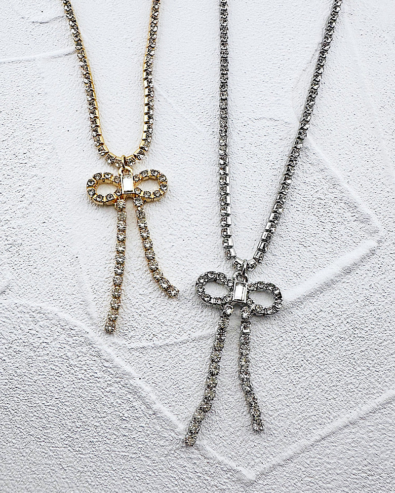 Gentry Bow Necklace