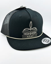 Ariat Black Boot Stitch Cap