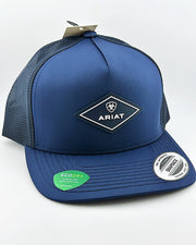 Ariat Navy Rubber Patch Cap
