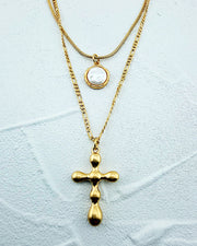 Callie Cross Necklace