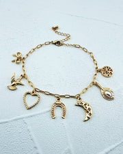 Crazy For You Charm Bracelet