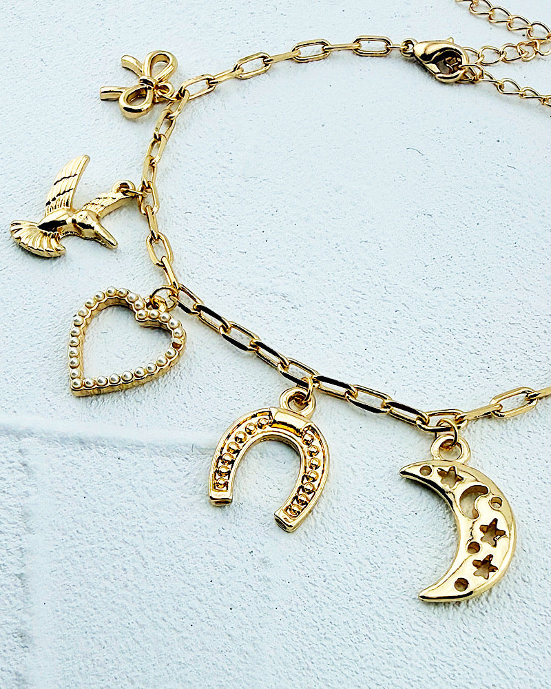 Crazy For You Charm Bracelet