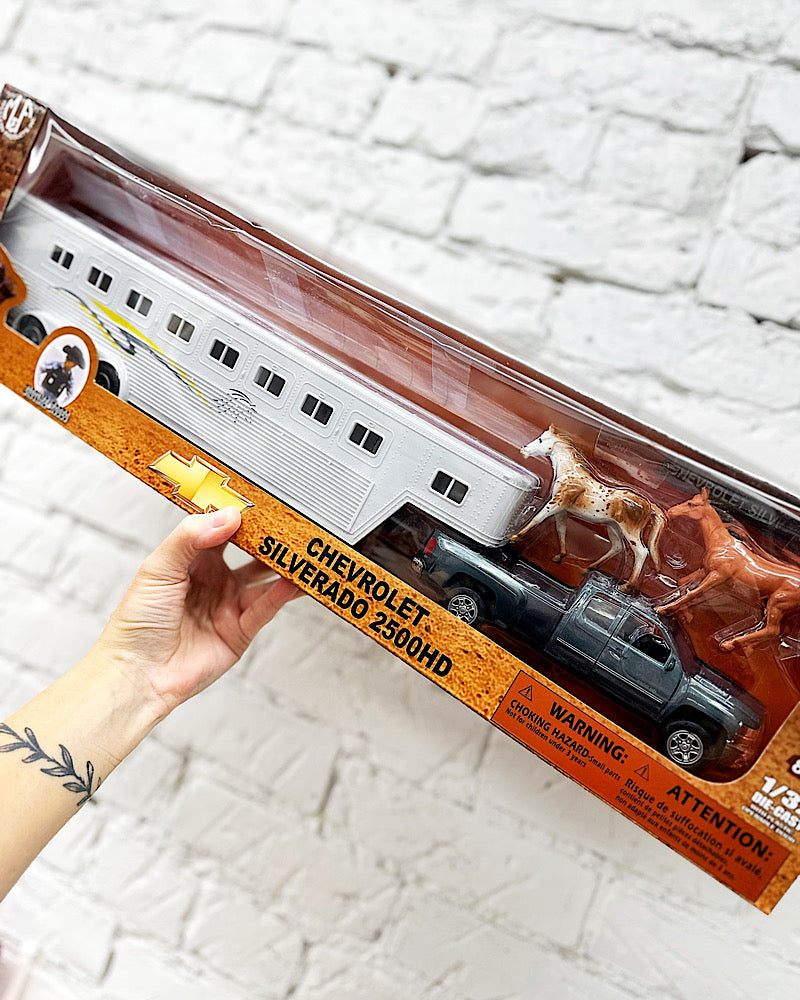 Bigtime Rodeo Truck & Trailer Play Set