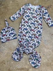 Moto Mania Tie Gown