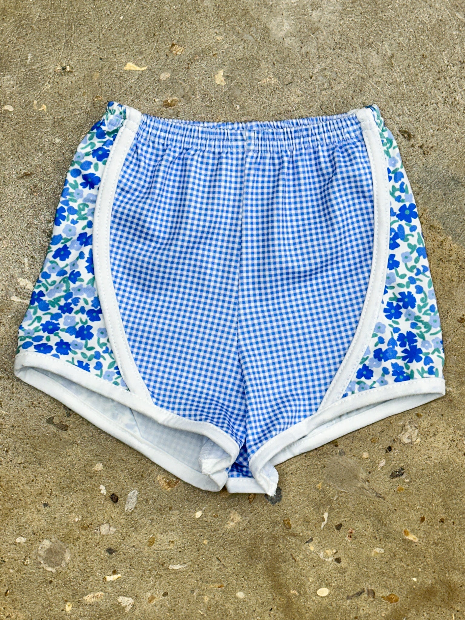 Shades of Blue Active Shorts