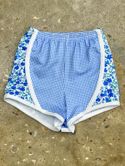 Shades of Blue Active Shorts