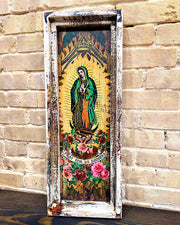 Pray For Us Sinners Skinny Wall Art