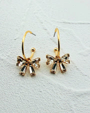 Caroline Bow Hoops