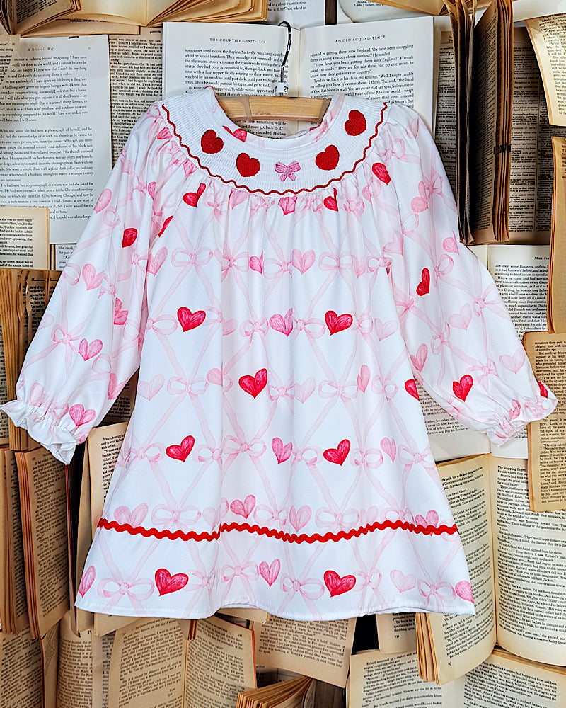 Heart Strings Smocked Dress