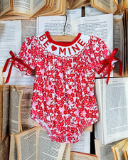 BE MINE Embroidered Onesie