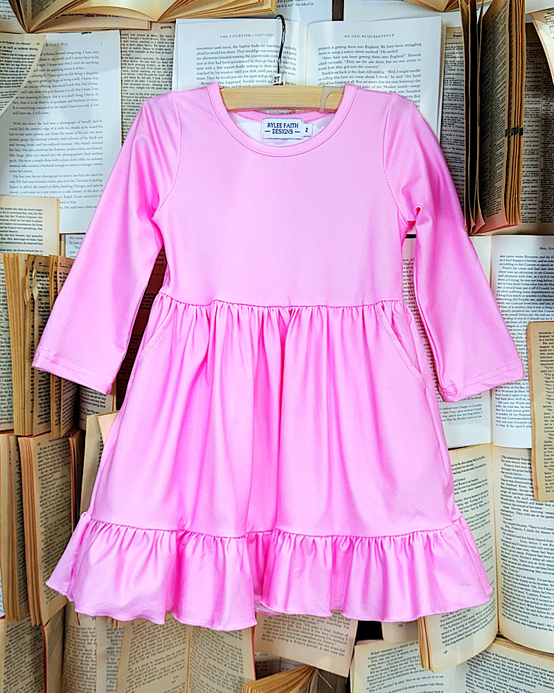 Pinky Promise Ruffle Dress