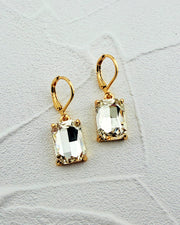 Mini Brittany Clear Earrings